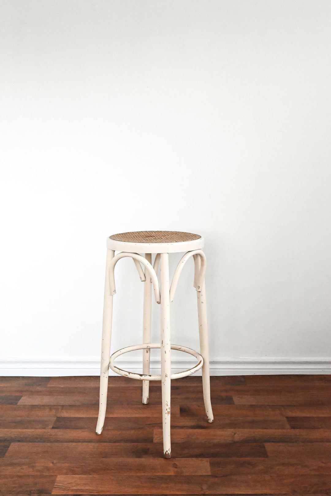 vintage Thonet bentwood stool