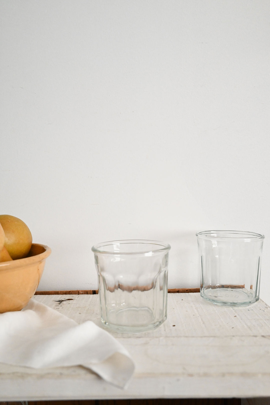 vintage and 19th century French jam jars