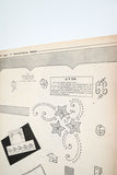 "les brodeuses" mid century newspaper