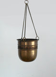 vintage french hanging jardinière planter