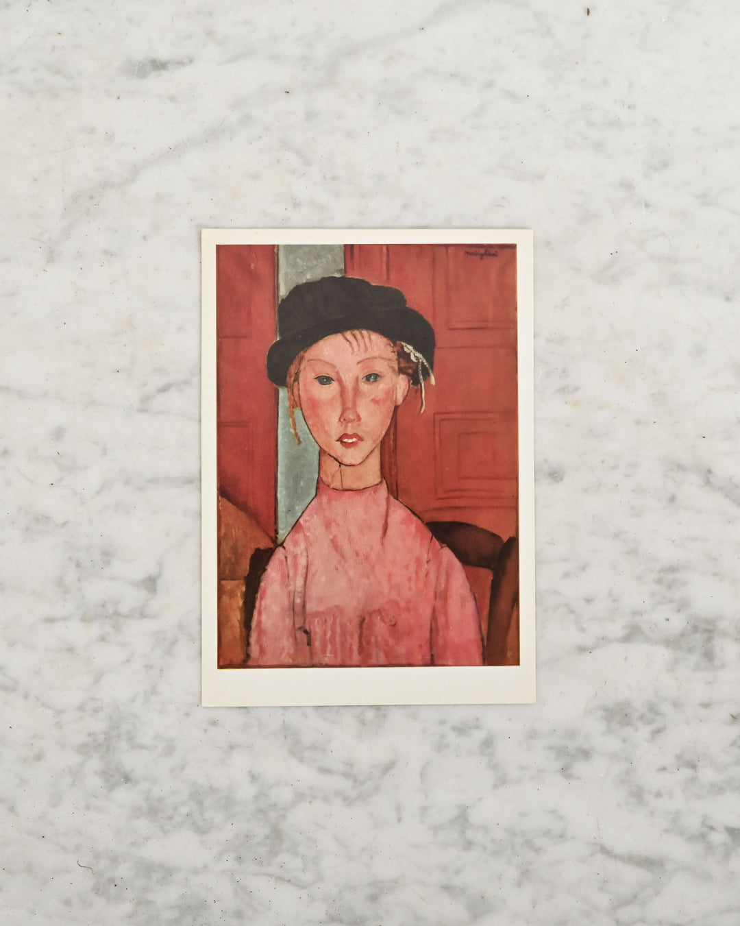 vintage french modigliani postcards