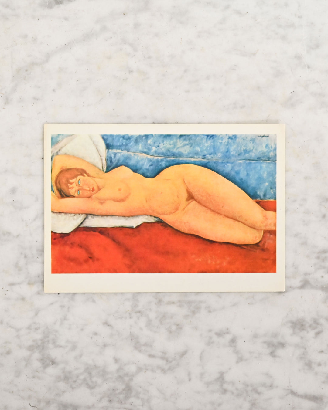 vintage french modigliani postcards