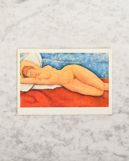 vintage french modigliani postcards