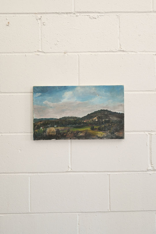 hills canvas painting