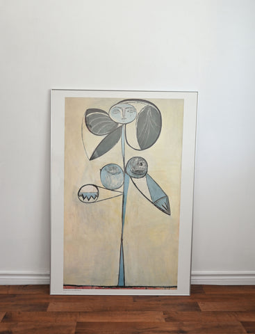 vintage picasso framed oversized lithograph