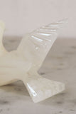 pair of vintage french onyx doves