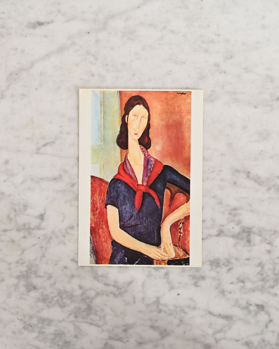 vintage french modigliani postcards