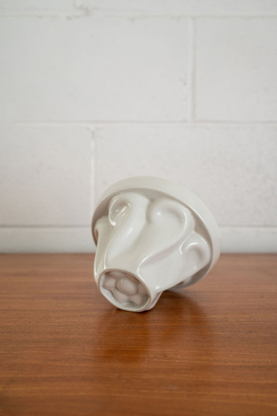 vintage english shelley jelly mold, small