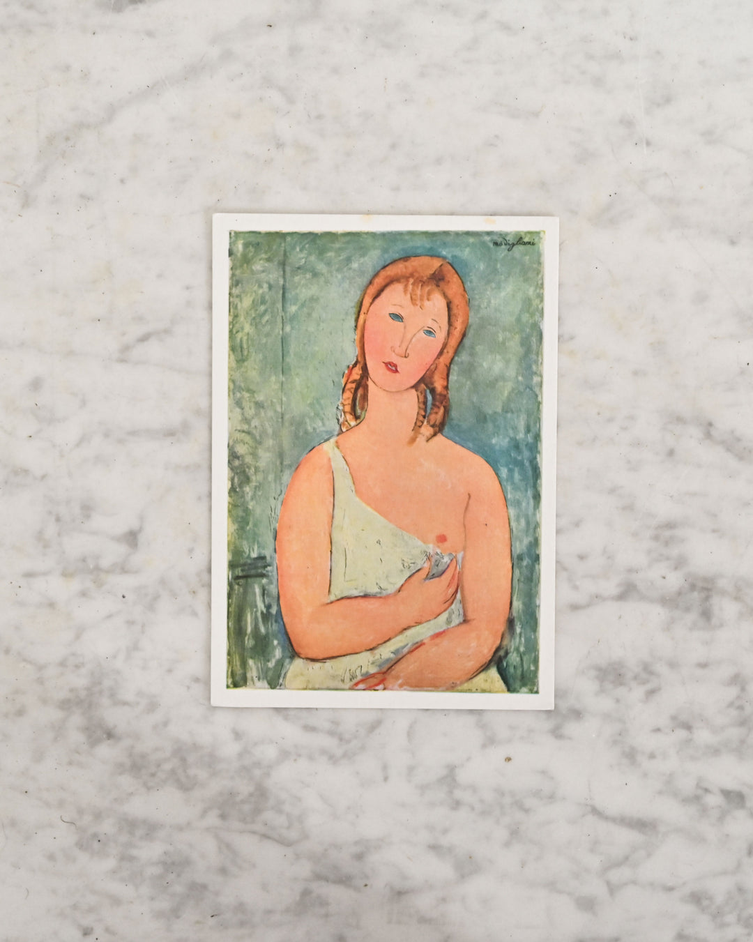 vintage french modigliani postcards