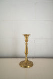 vintage french brass candleholder