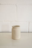 vintage french slender mustard pot