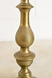 antique french brass candlestick