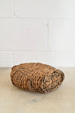 vintage french wicker wrapped demijohn