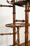 vintage "leaves" plant stand