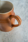vintage french stoneware water pitcher