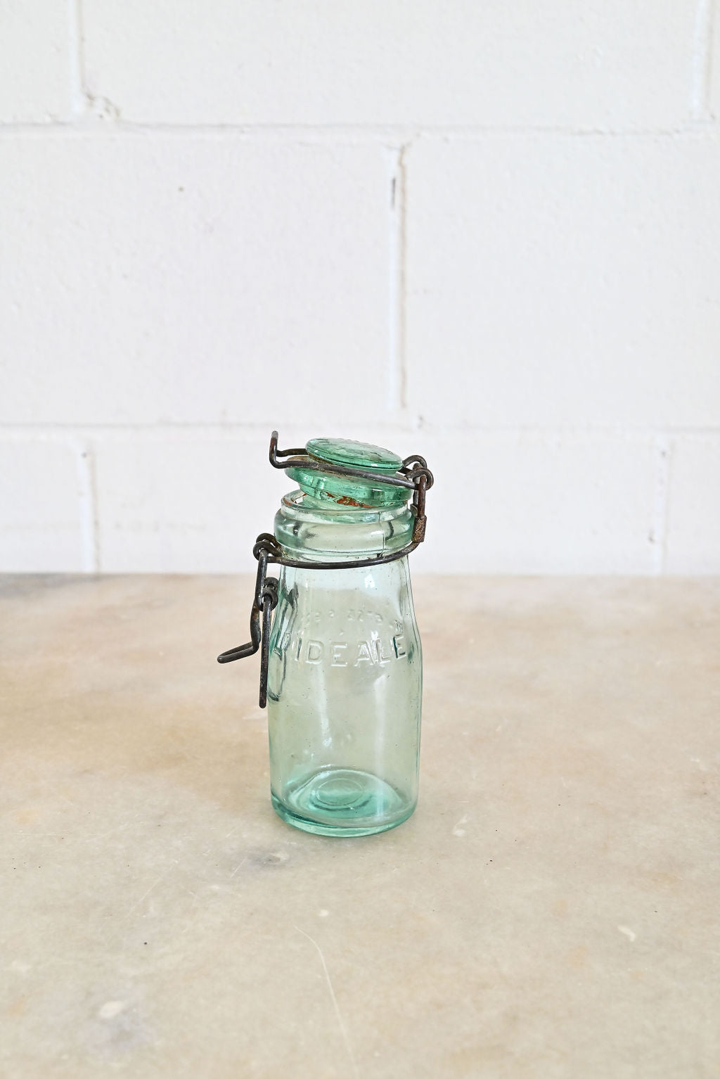 vintage french "l'idéale" canning jar