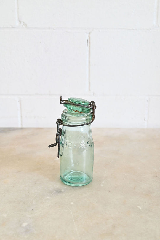 vintage french "l'idéale" canning jar