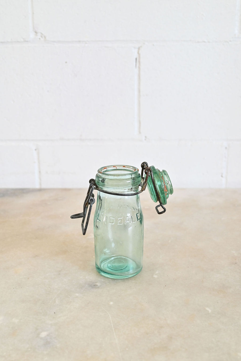 vintage french "l'idéale" canning jar