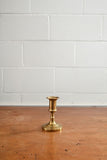 vintage french solid brass candlestick