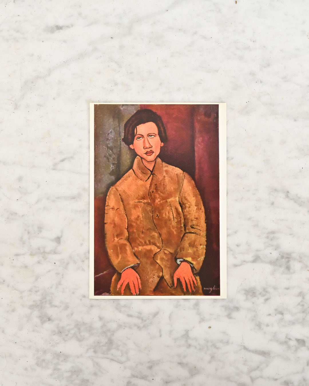 vintage french modigliani postcards