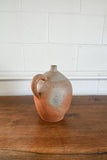 antique french olive oil stoneware vessel