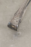 petite vintage French silver serving tongs