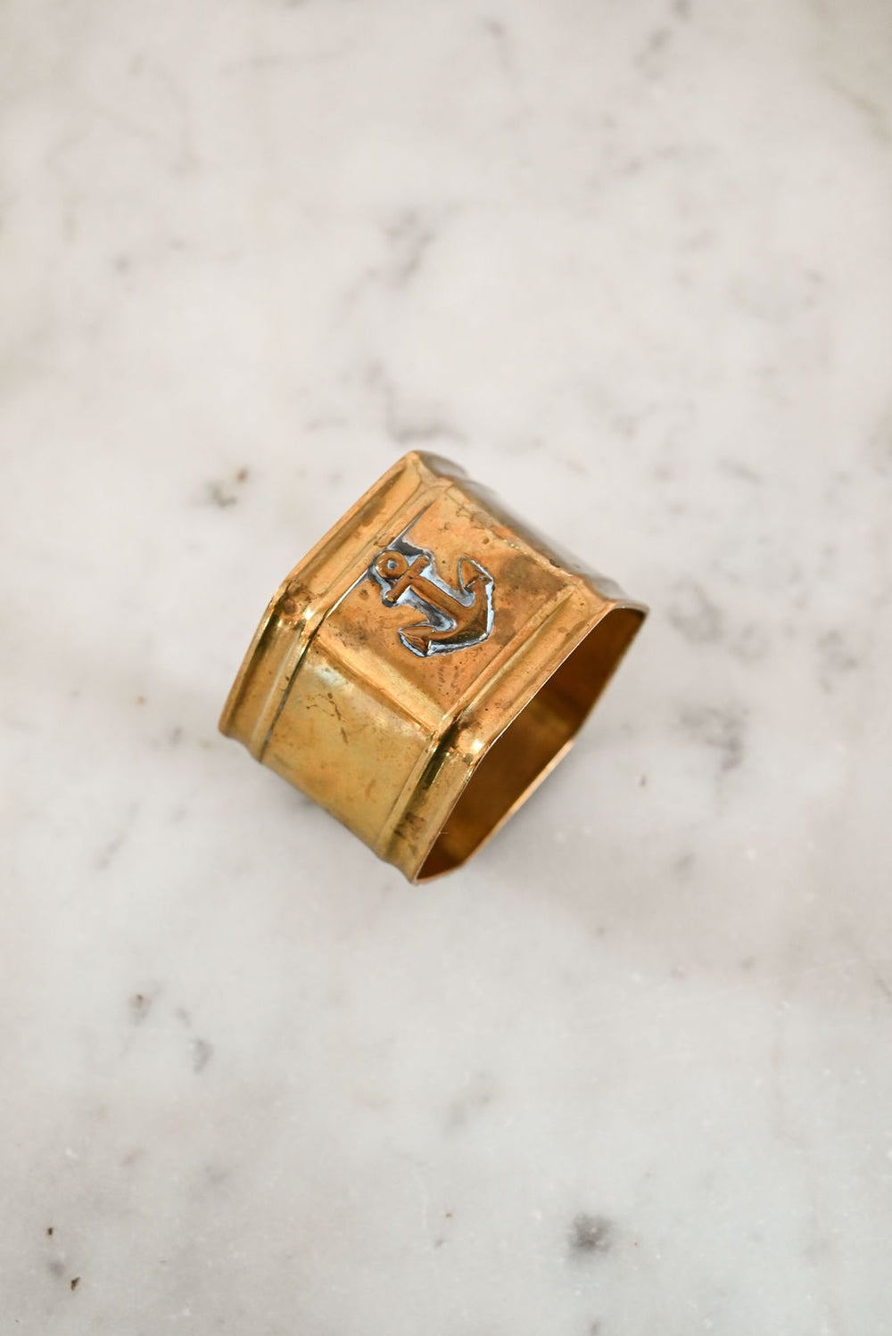 set of four vintage french napkin rings ii