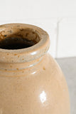 antique stoneware rose vessel