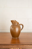 vintage french large stoneware pitcher