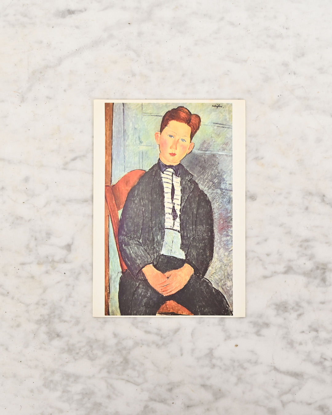 vintage french modigliani postcards