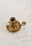 antique french brass chamberstick