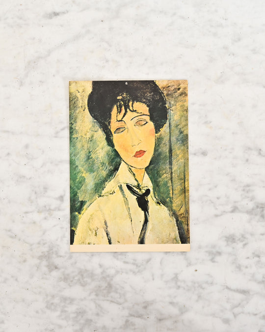 vintage french modigliani postcards