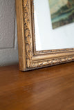 vintage French Napoleon III style gilt mirror