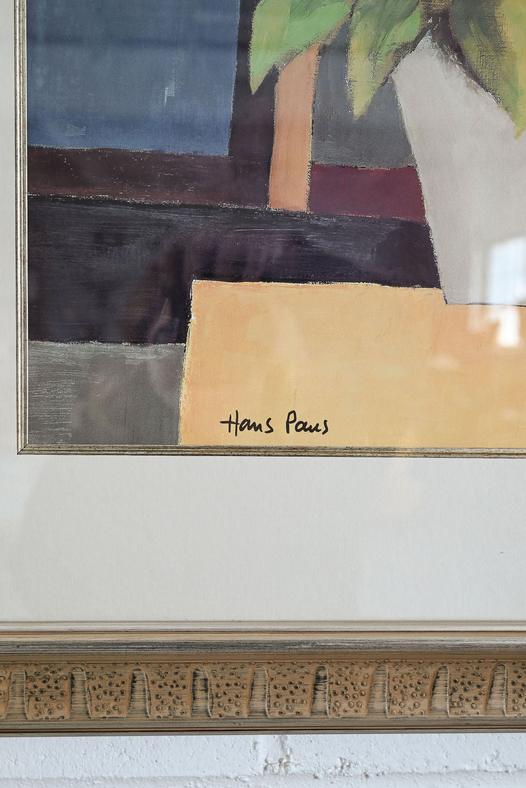 deux pots de fleurs by hans paus