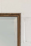 antique french beveled mirror