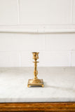 vintage english brass candlestick ii