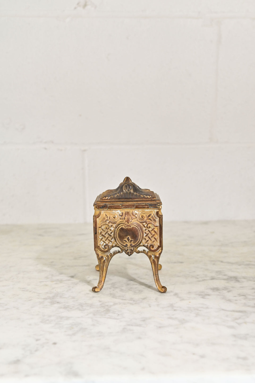 turn of the century gilt ormolu bijoux casket