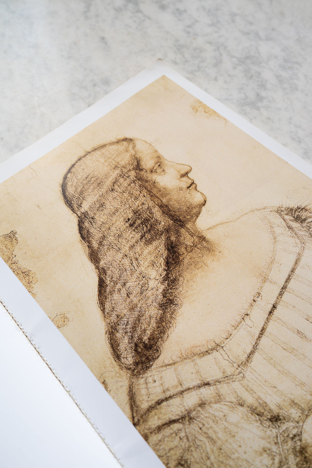 vintage art book “L’Essenziale Leonardo DaVinci”