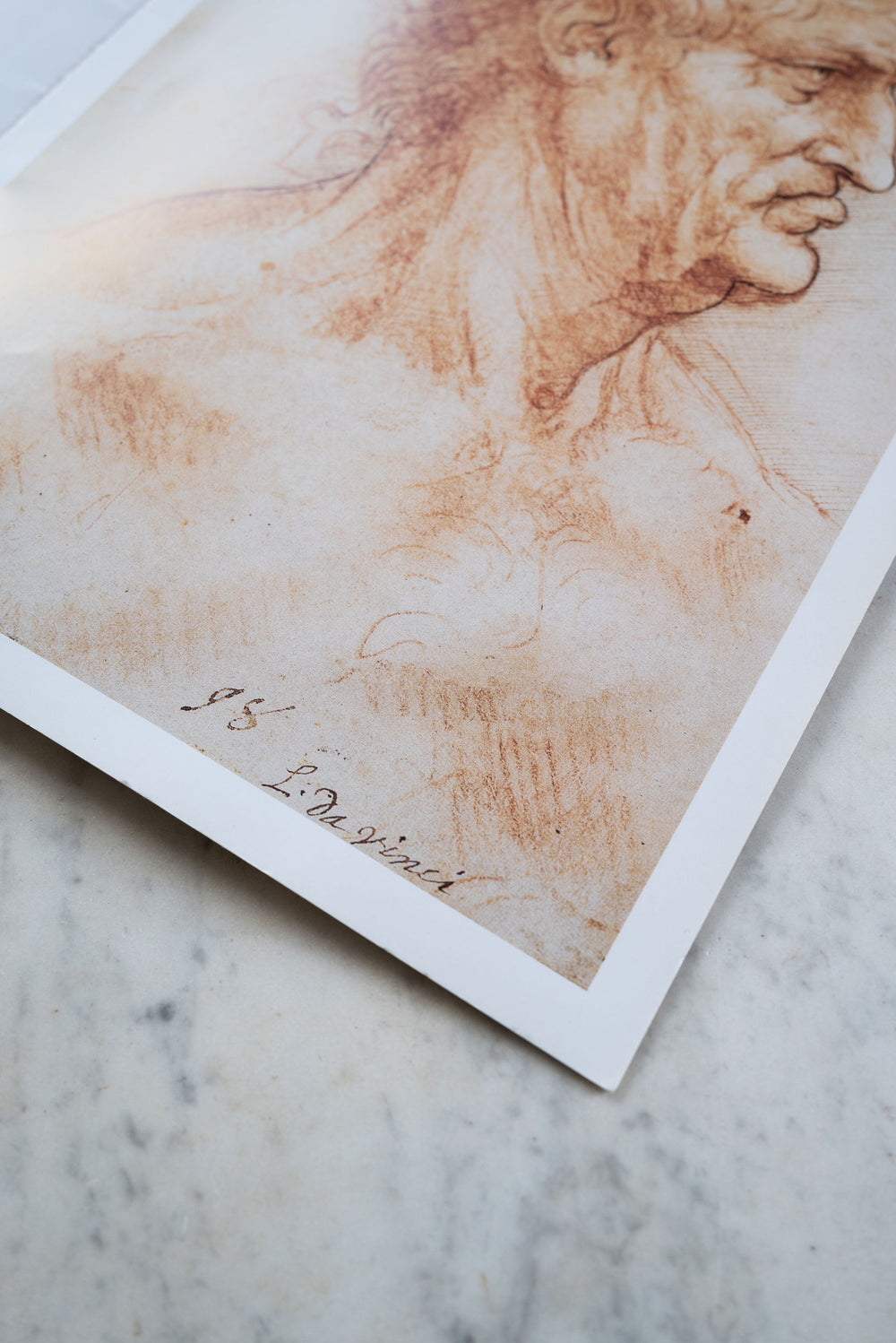 vintage art book “L’Essenziale Leonardo DaVinci”