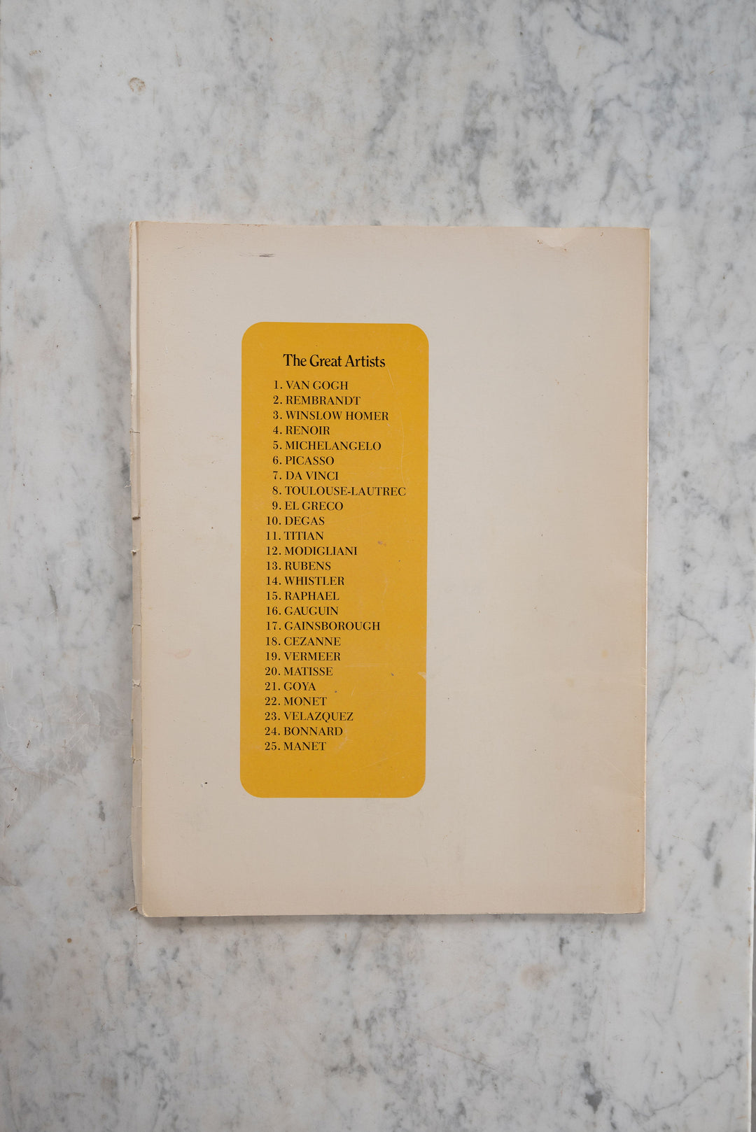 vintage art book “The Great Artists: A Library of their lives, times and paintings: Rembrandt”