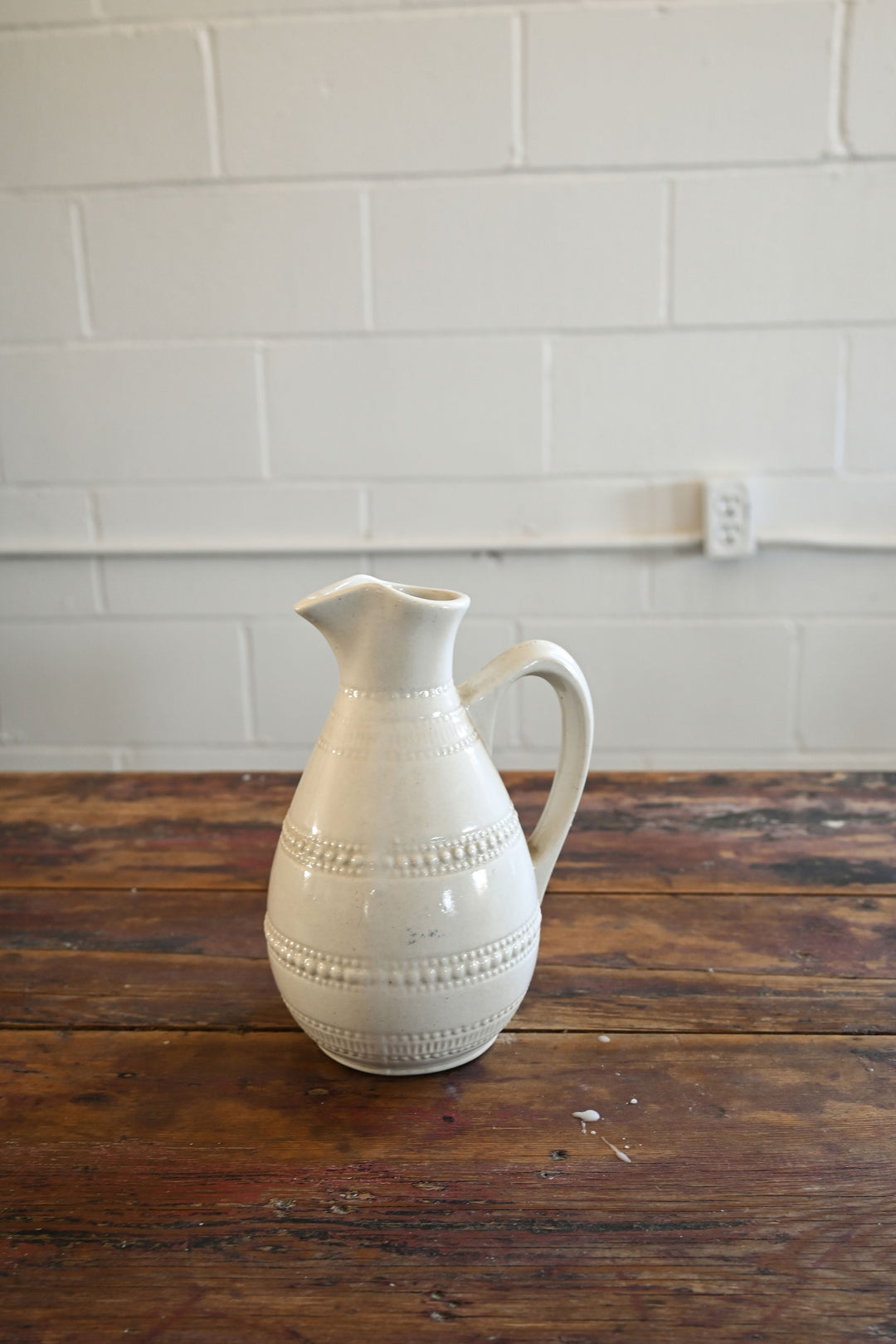 vintage french ceramic jug