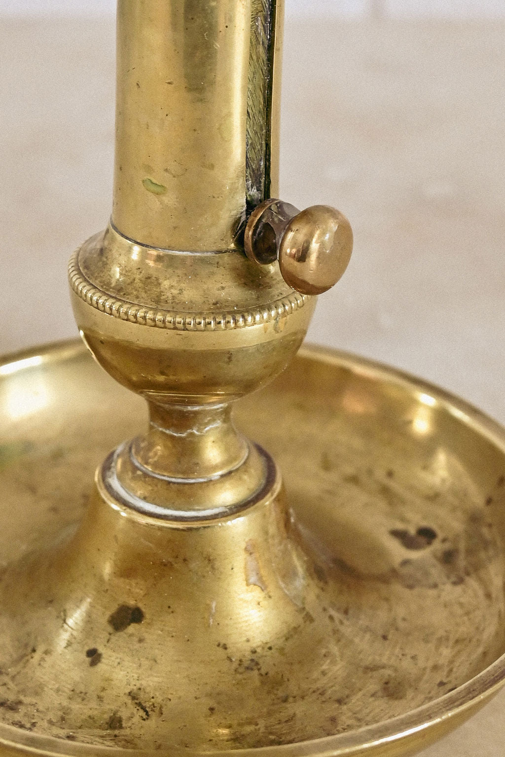 antique french push up candlestick i