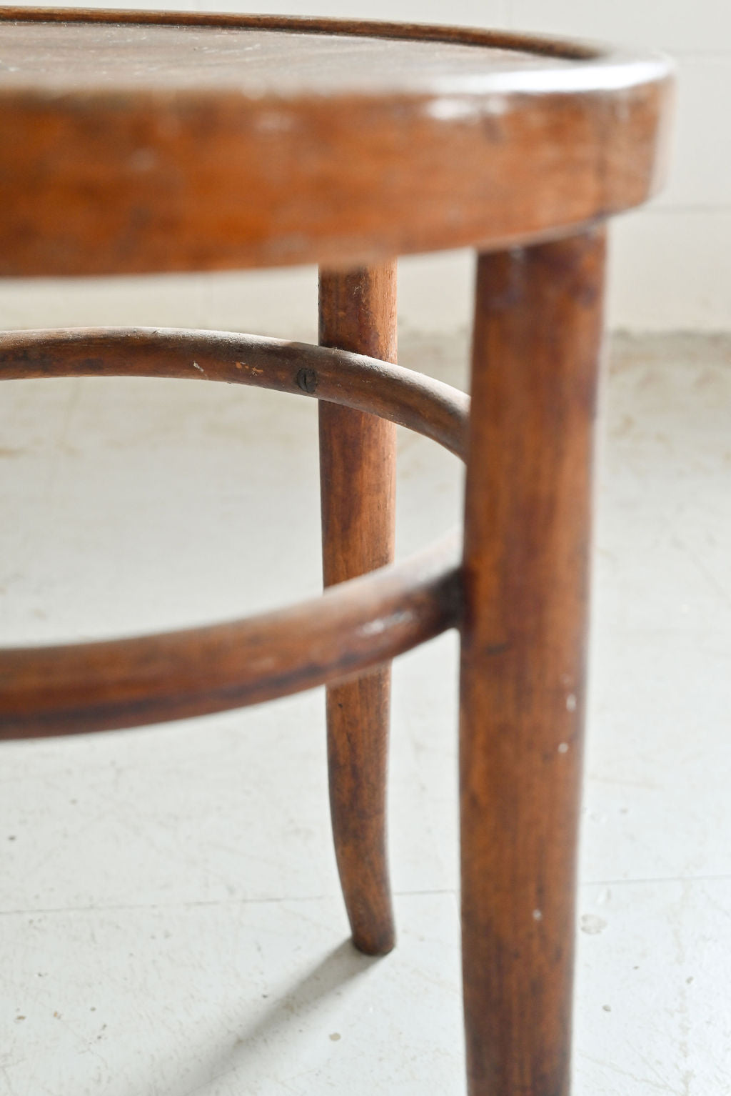 vintage thonet bentwood stool