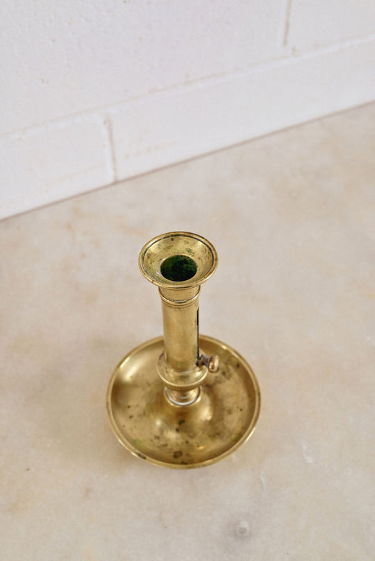 antique french push up candlestick i