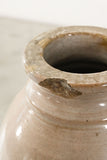 antique stoneware rose vessel