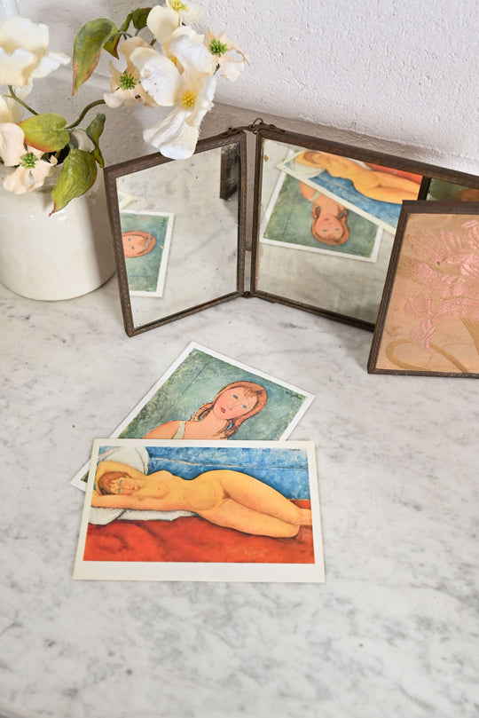 vintage french modigliani postcards