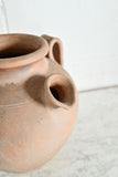 antique french stoneware oil vessel