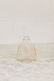 vintage french glass perfume bottle