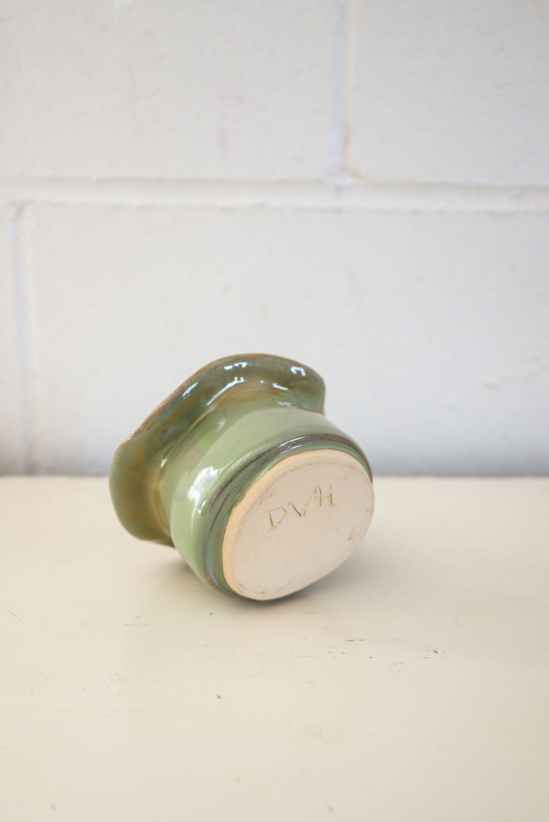 vintage french "vert" studio pottery