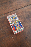 vintage French tarot card deck, “tarot of marseilles”